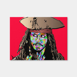 AUTO-MOCKUP WHITE | Jack Sparrow Color | 1 Piece | Gallery Wrap Canvas | group=4x3