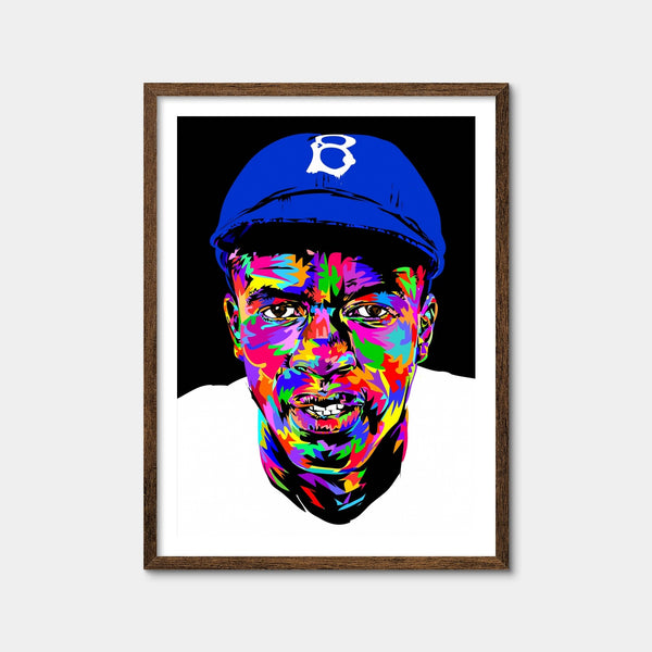 Jackie Robinson Wall Art — Framed Print Format preview