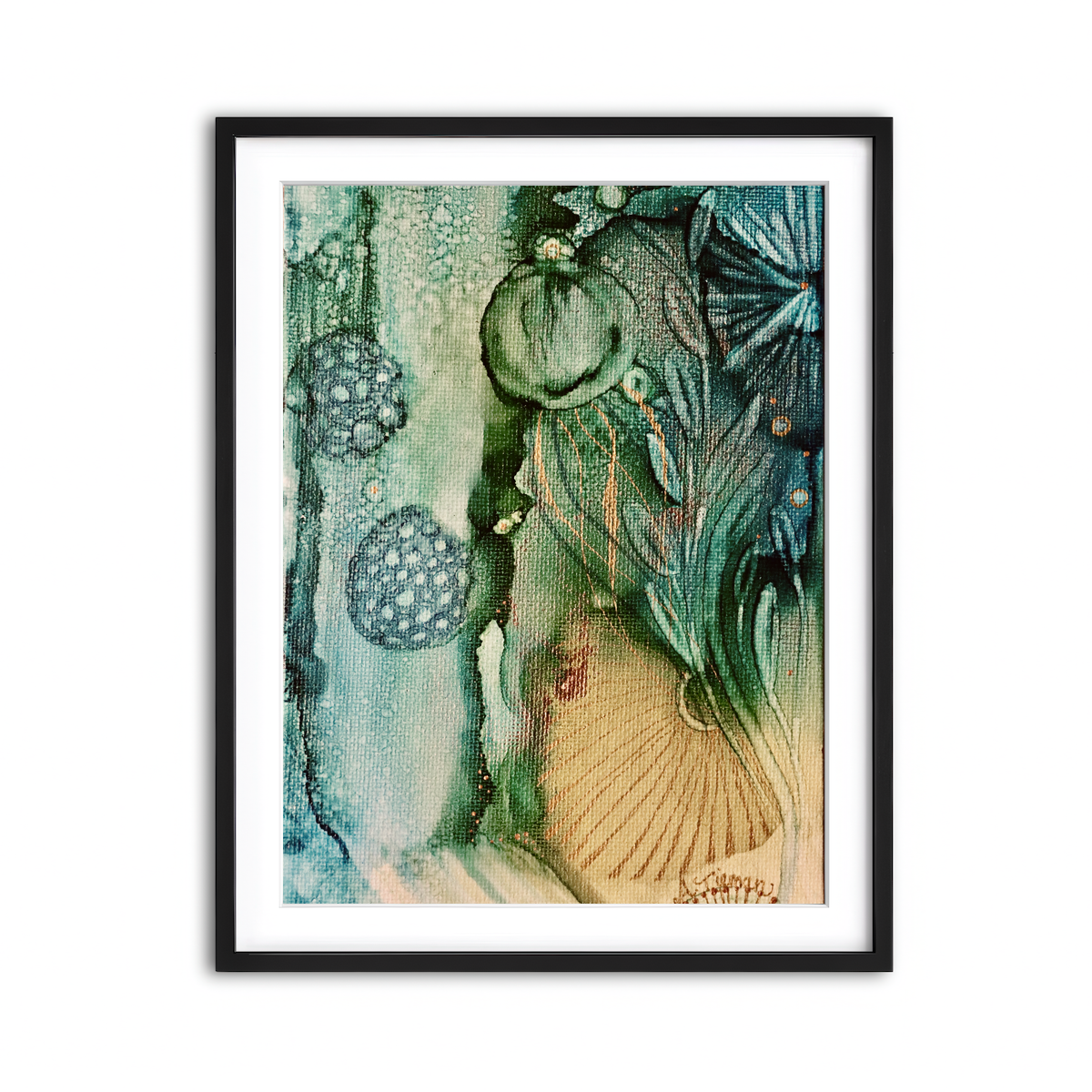 Framed Print 3x4 Black