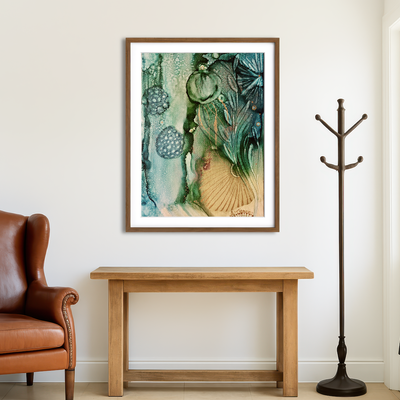 AUTO-MOCKUP ROOM | Jade Reef Wall Art