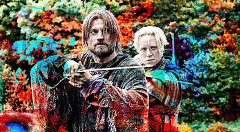 Jaime and Brienne Wall Art