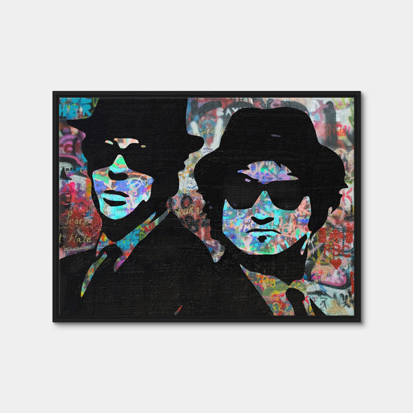 Jake & Elwood Wall Art — Framed Canvas Format preview