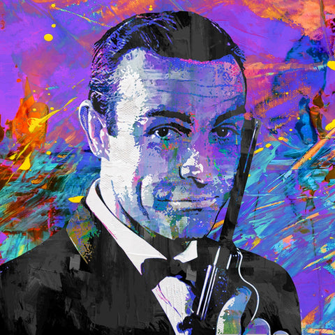 James Bond Original Wall Art