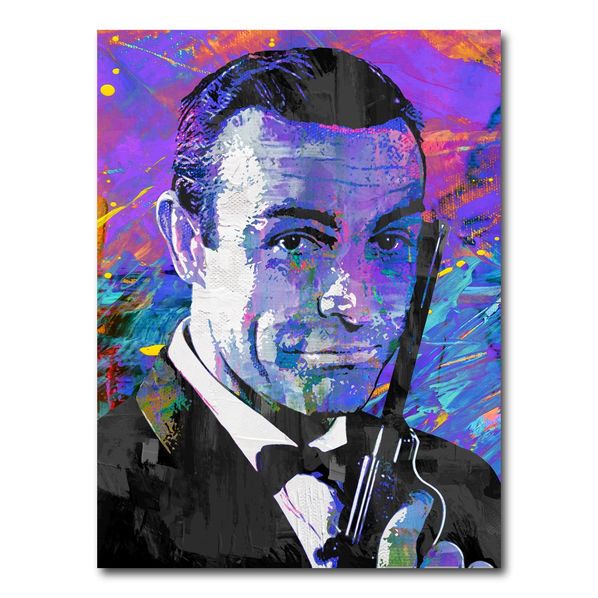 AUTO-MOCKUP WHITE | James Bond Original | 1 Piece | Gallery Wrap Canvas | group=3x4