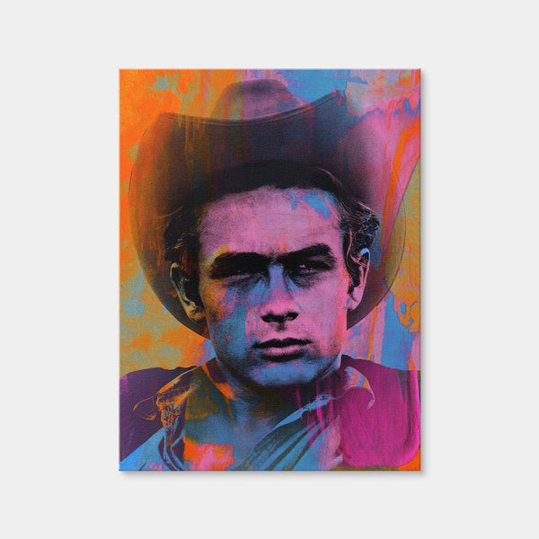 James Dean Cowboy Wall Art — Canvas Wrap Format preview
