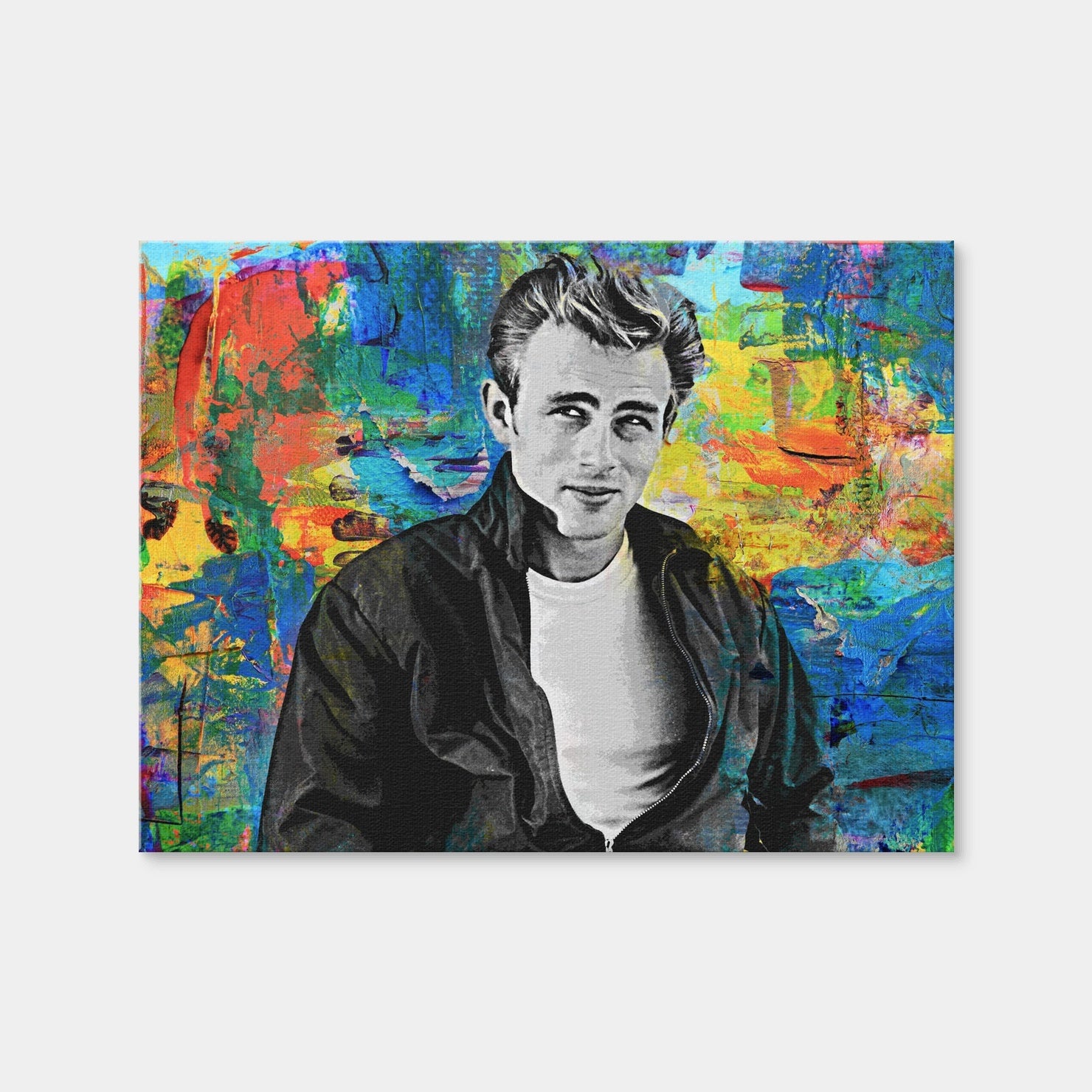 AUTO-MOCKUP WHITE | James Dean | 1 Piece | Gallery Wrap | group=4x3