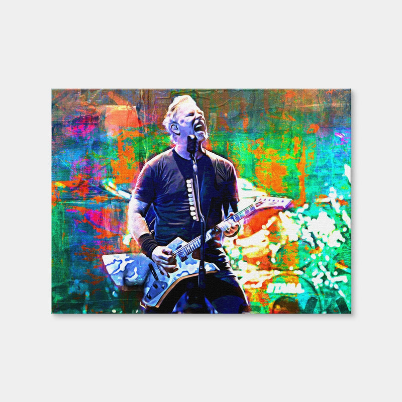 AUTO-MOCKUP WHITE | James Hetfield | 1 Piece | Gallery Wrap Canvas | group=4x3