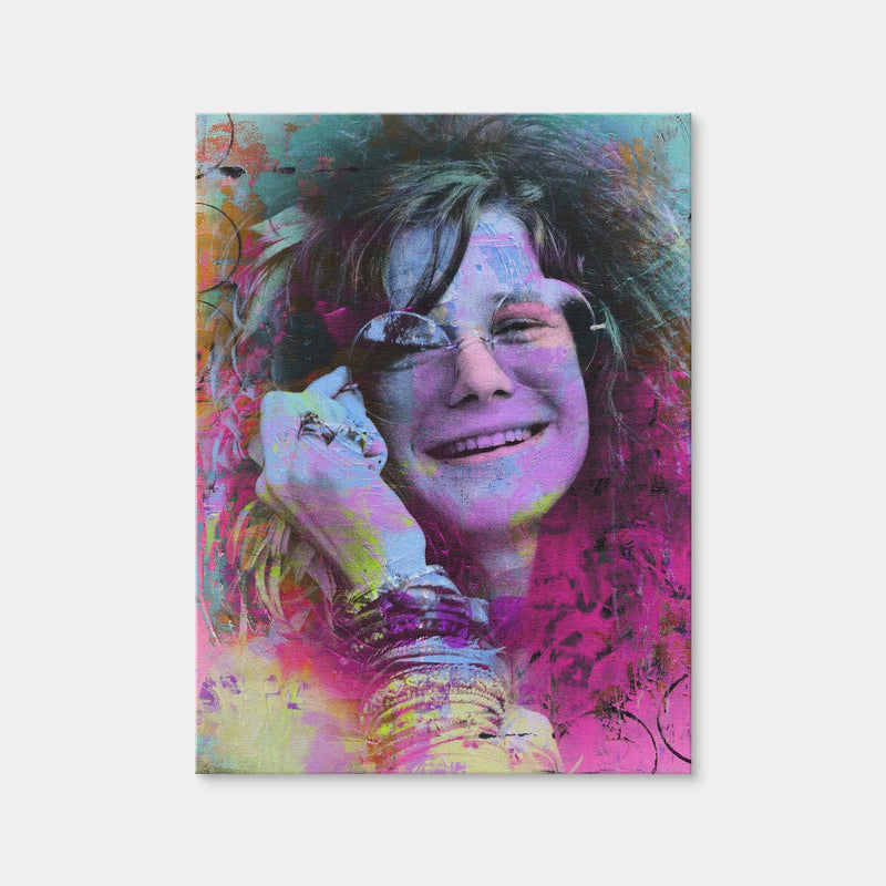 AUTO-MOCKUP WHITE | Janis Joplin Circles | 1 Piece | Gallery Wrap Canvas | group=3x4