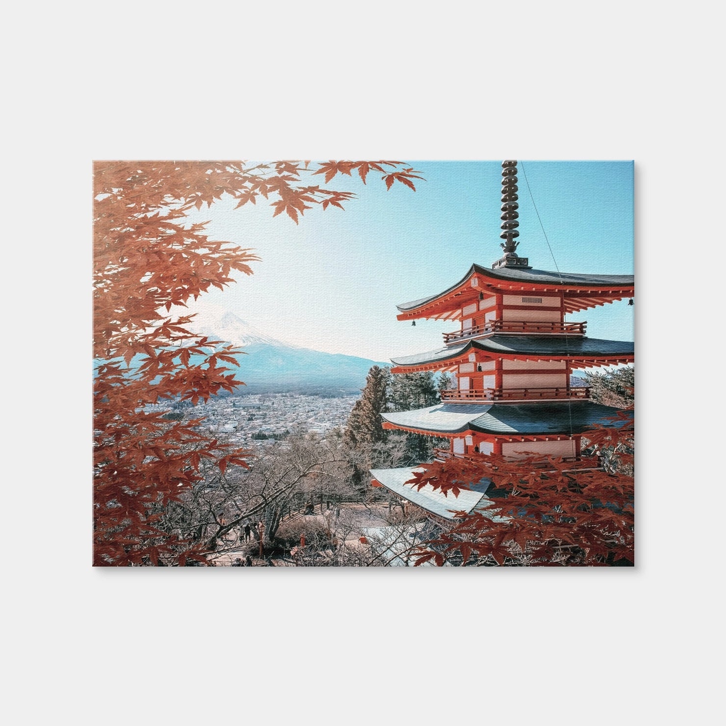 AUTO-MOCKUP WHITE | Japanese Landscape | 1 Piece | Gallery Wrap Canvas | group=4x3