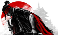 Japanese samurai warrior Wall Art