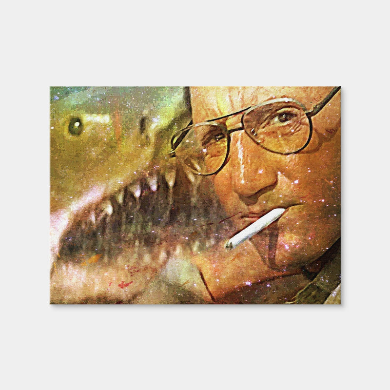 AUTO-MOCKUP WHITE | Jaws Peekaboo | 1 Piece | Gallery Wrap Canvas | group=4x3
