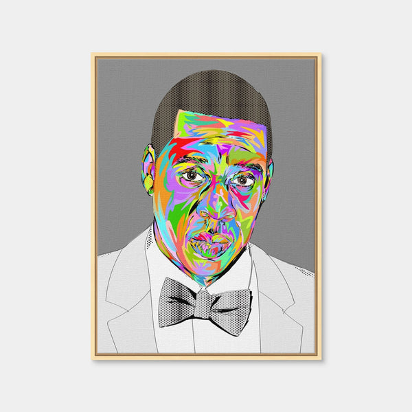 Jayz Wall Art — Framed Canvas Format preview