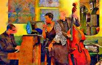Jazz Cafe Wall Art