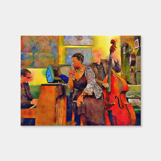 AUTO-MOCKUP WHITE | Jazz Cafe | 1 Piece | Gallery Wrap Canvas | group=4x3