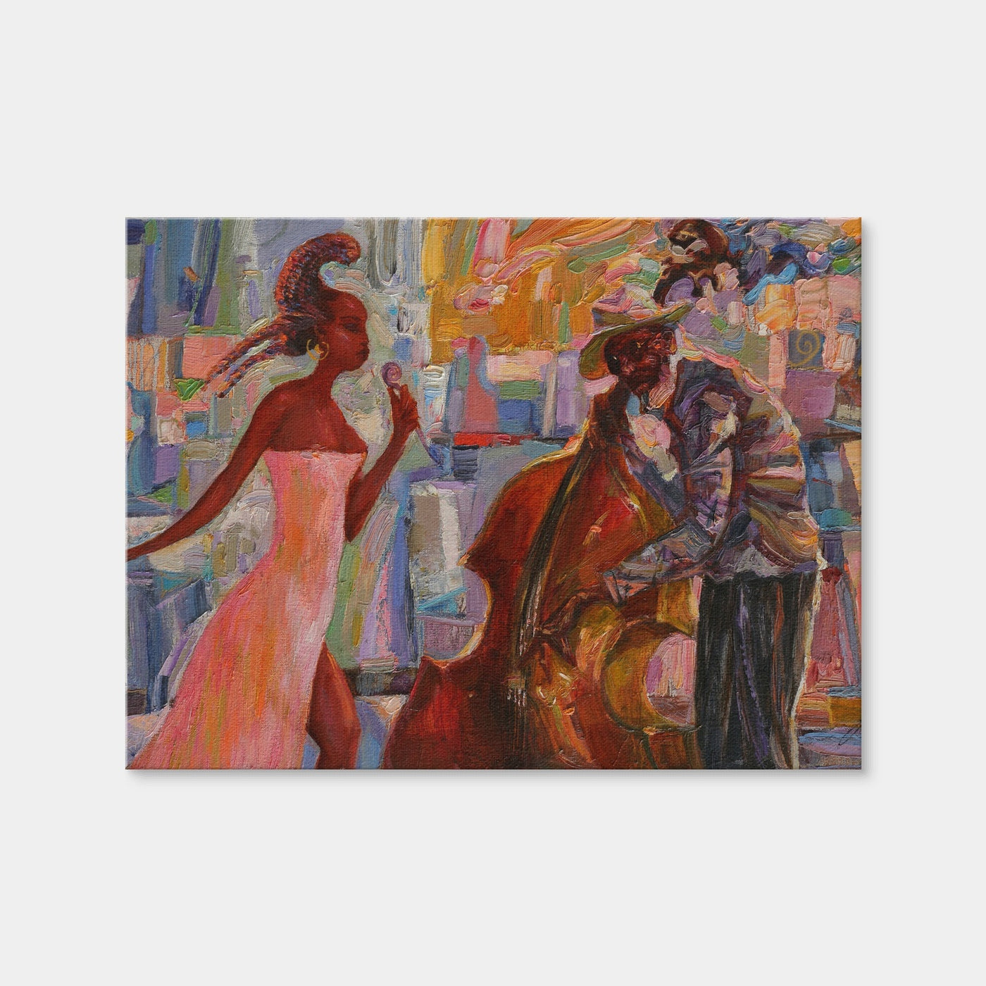 AUTO-MOCKUP WHITE | Jazz Music | 1 Piece | Gallery Wrap Canvas | group=4x3