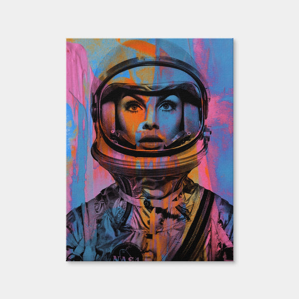 Jean Shrimpton Wall Art — Canvas Wrap Format preview