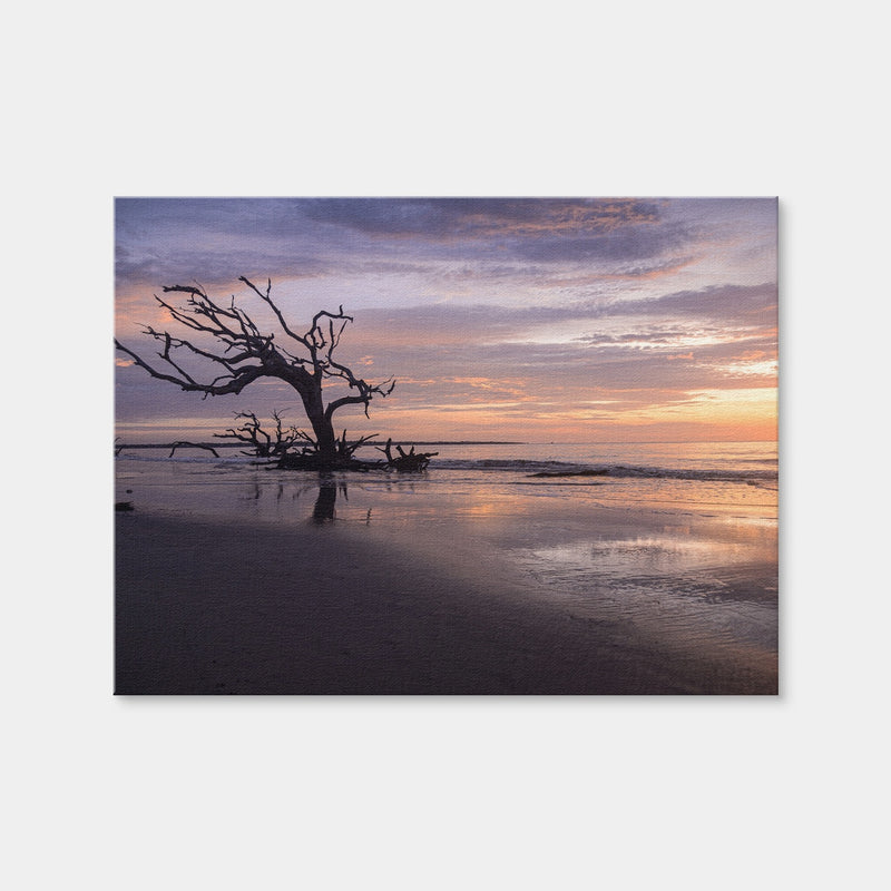AUTO-MOCKUP WHITE | Jekyll Island Sunset | 1 Piece | Gallery Wrap Canvas | group=4x3