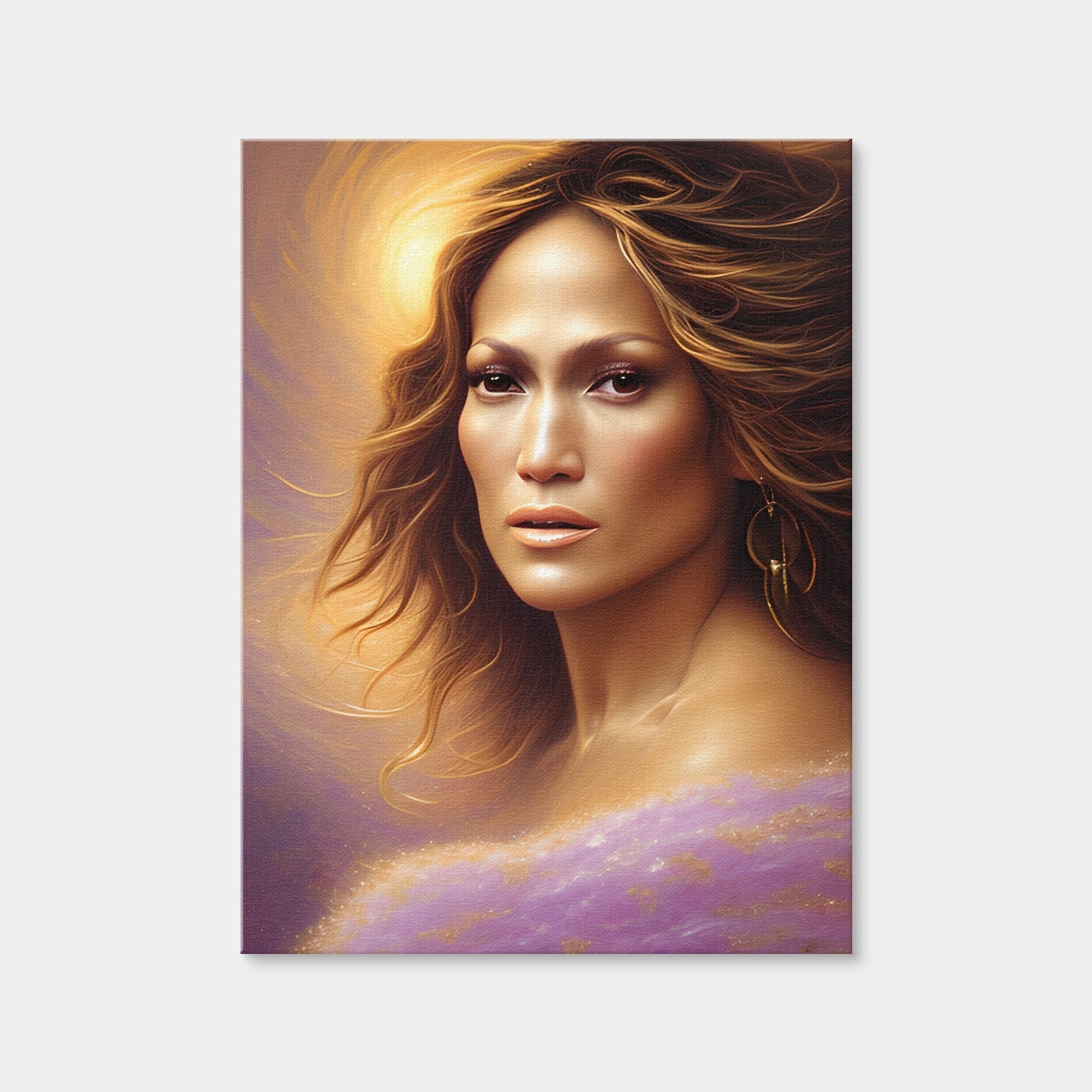 AUTO-MOCKUP WHITE | Jennifer Lopez | 1 Piece | Gallery Wrap Canvas | group=3x4