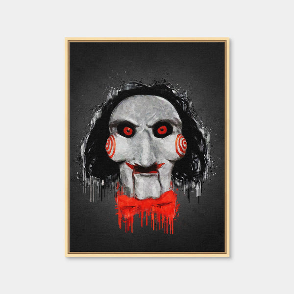Jigsaw Portrait Wall Art — Framed Canvas Format preview
