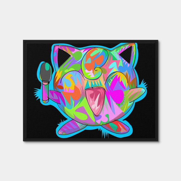 Jiggly Puff Wall Art — Framed Canvas Format preview