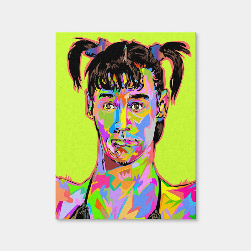 AUTO-MOCKUP WHITE | Jim Carrey Drag | 1 Piece | Gallery Wrap Canvas | group=3x4