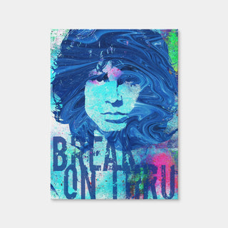 AUTO-MOCKUP WHITE | Jim Morrison Break on Thru | 1 Piece | Gallery Wrap Canvas | group=3x4