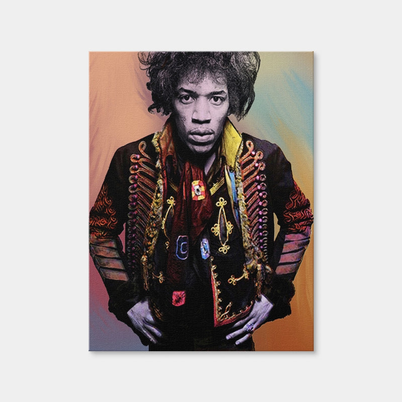AUTO-MOCKUP WHITE | Jimi Hendrix | 1 Piece | Gallery Wrap Canvas | group=3x4