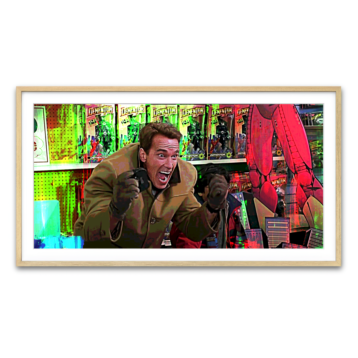 Framed Print 2x1 Natural