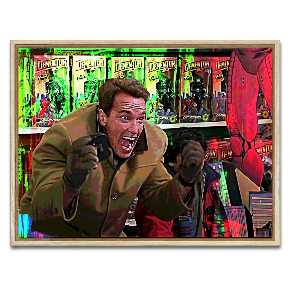 AUTO-MOCKUP WHITE | Jingle All The Way | 1 Piece | Natural Framed Canvas | group=4x3