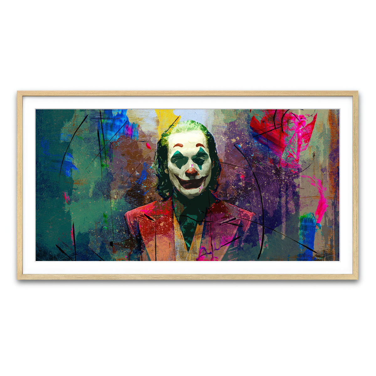 Framed Print 2x1 Natural