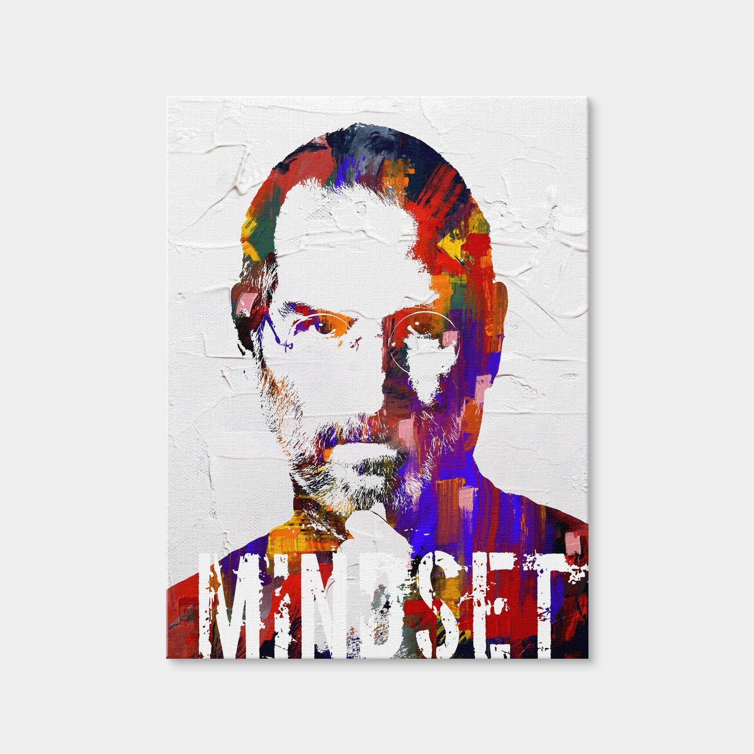 AUTO-MOCKUP WHITE | Jobs Mindset | 1 Piece | Gallery Wrap Canvas | group=3x4