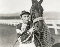Jockey & Horse Wall Art