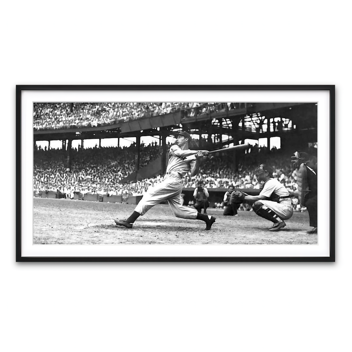 Framed Print 2x1 Black