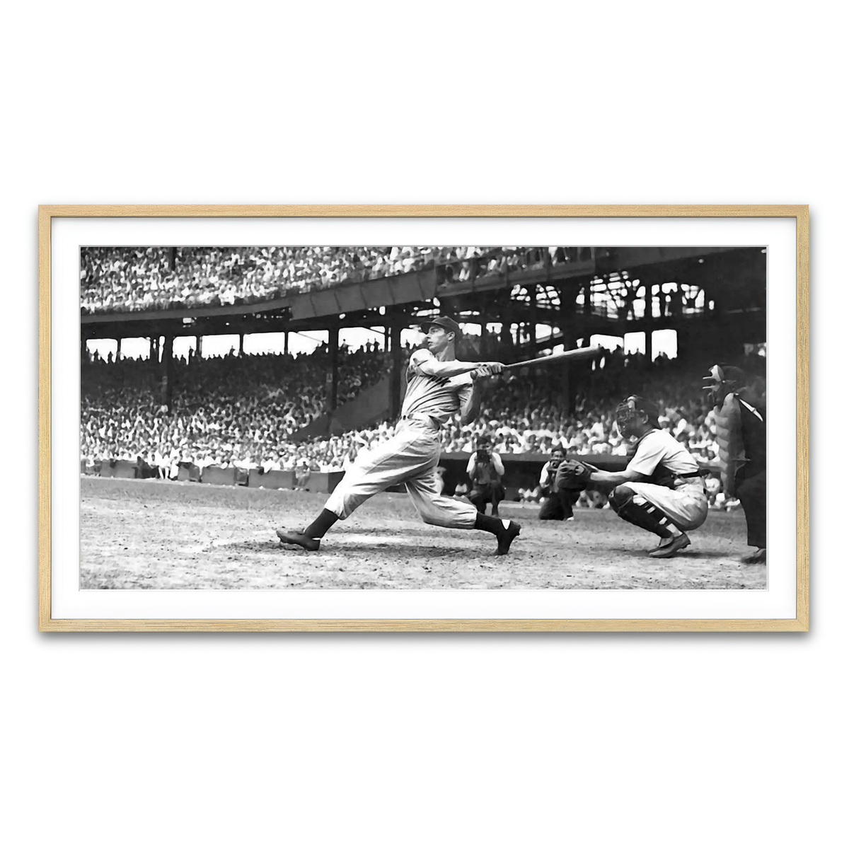 Framed Print 2x1 Natural