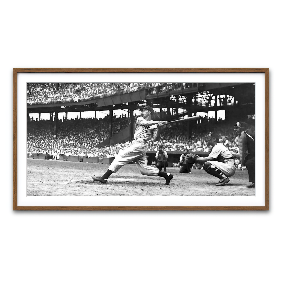 Framed Print 2x1 Walnut