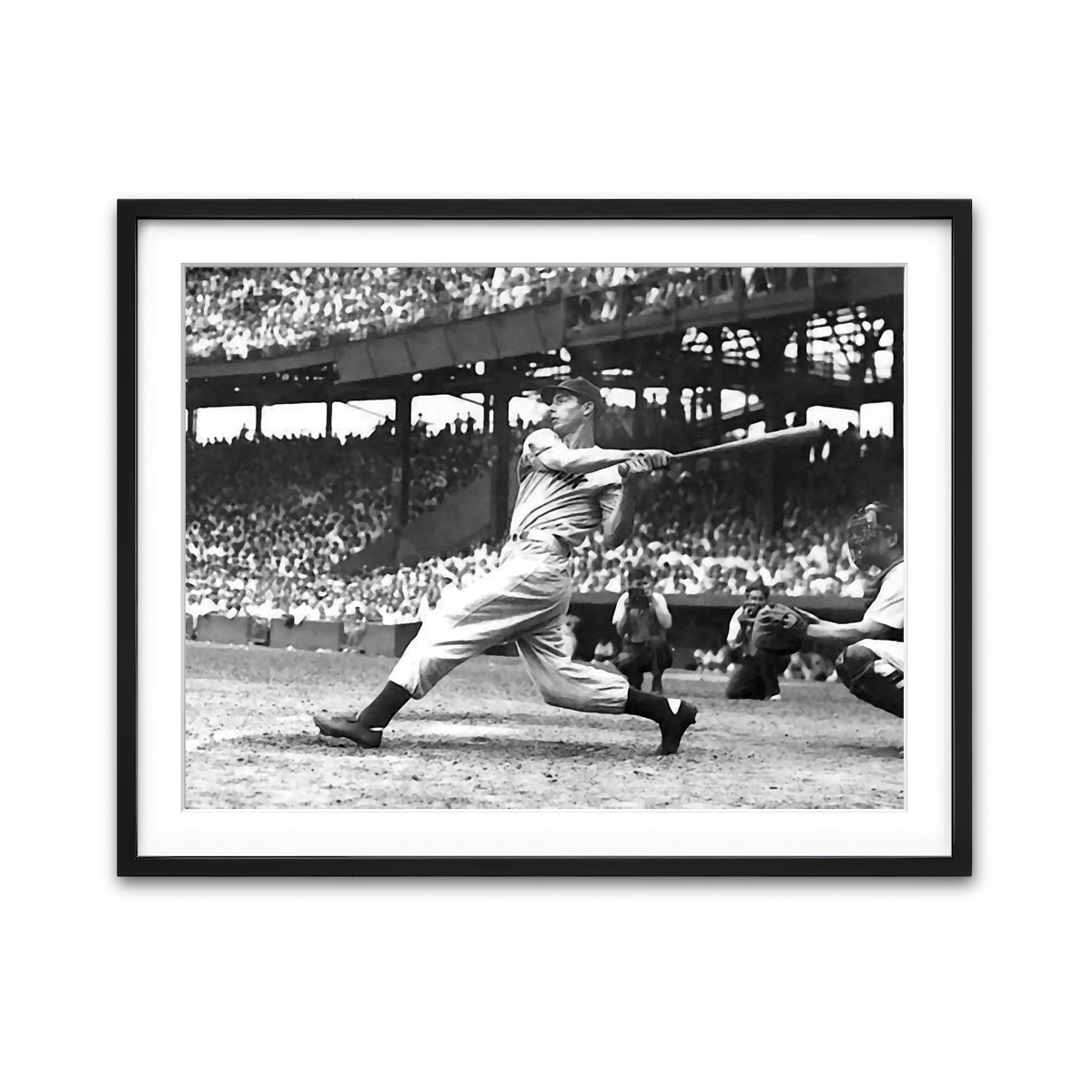 Framed Print 4x3 Black