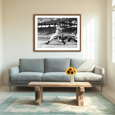 AUTO-MOCKUP ROOM | Joe Dimaggio Wall Art