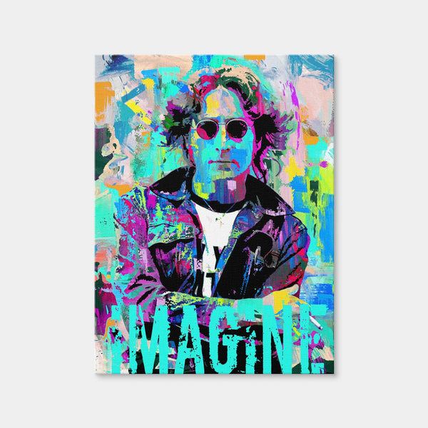 John Lennon Imagine Wall Art — Canvas Wrap Format preview