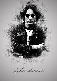 John Lennon Sketch Wall Art