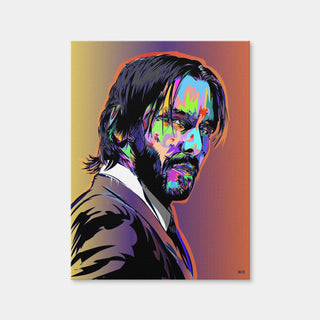 AUTO-MOCKUP WHITE | John Wick Colors | 1 Piece | Gallery Wrap Canvas | group=3x4