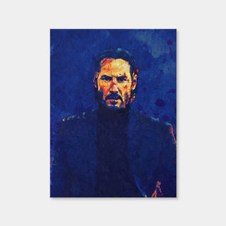 AUTO-MOCKUP WHITE | John Wick Painting | 1 Piece | Gallery Wrap Canvas | group=3x4