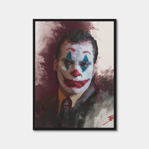Joker Phoenix Wall Art — Framed Canvas Format preview