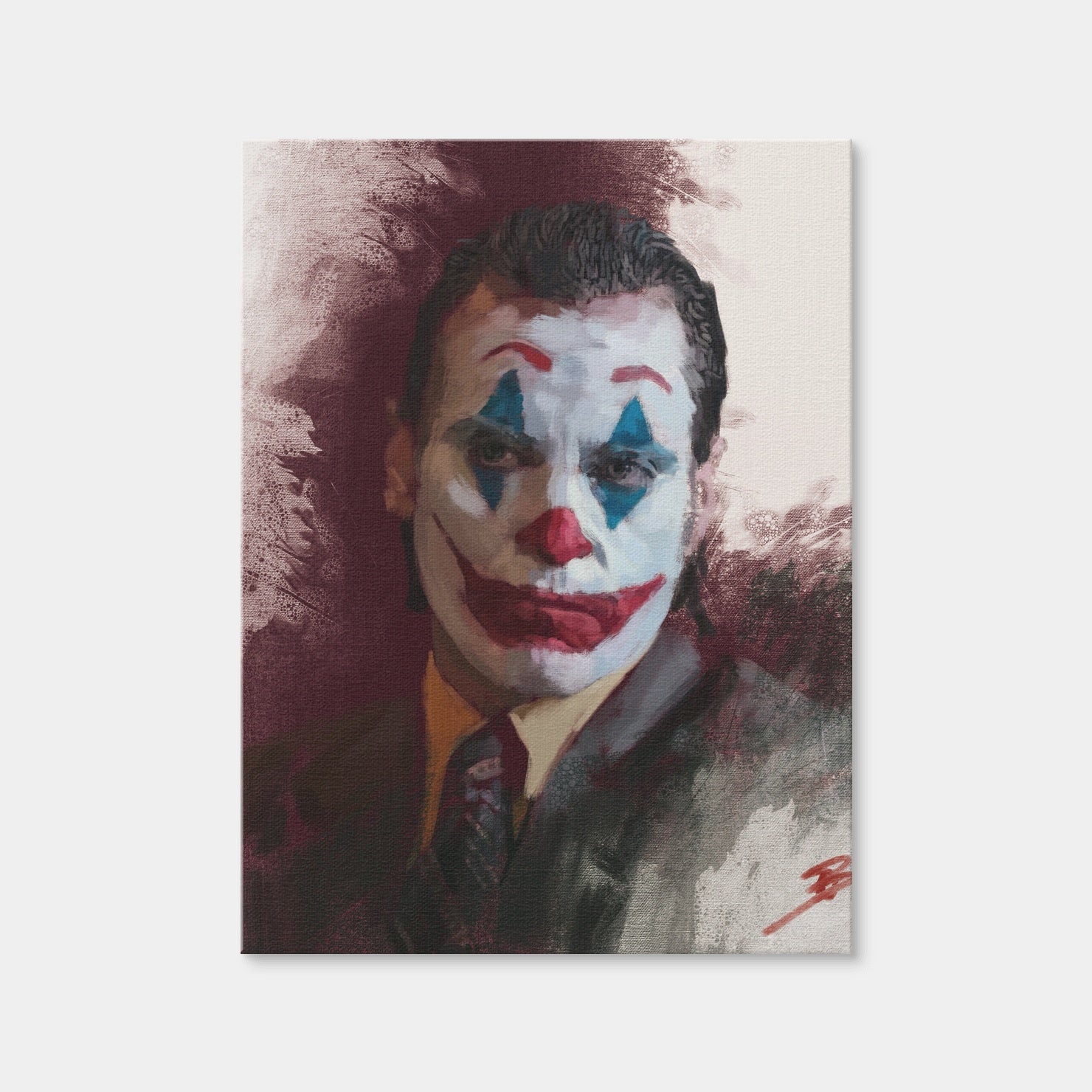 AUTO-MOCKUP WHITE | Joker Phoenix | 1 Piece | Gallery Wrap Canvas | group=3x4