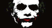 Joker Splatter Wall Art
