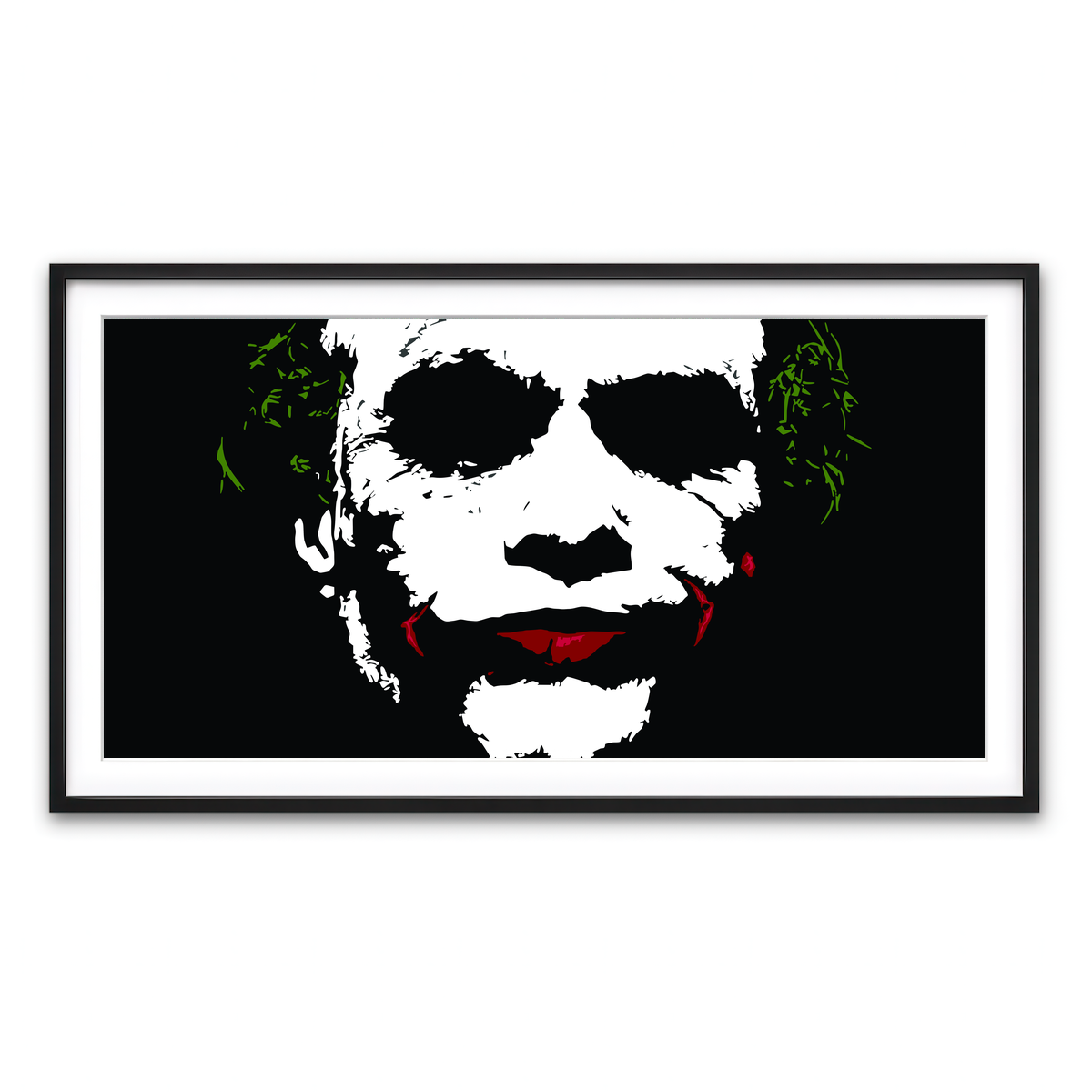 Joker Splatter Wall Art