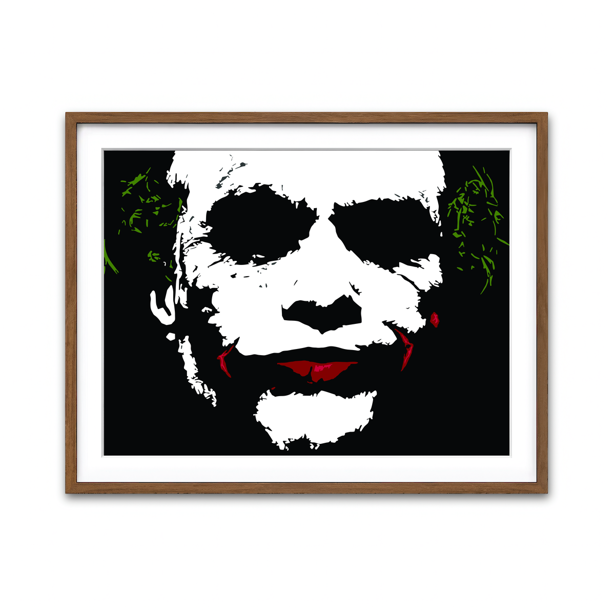 Joker Splatter Wall Art
