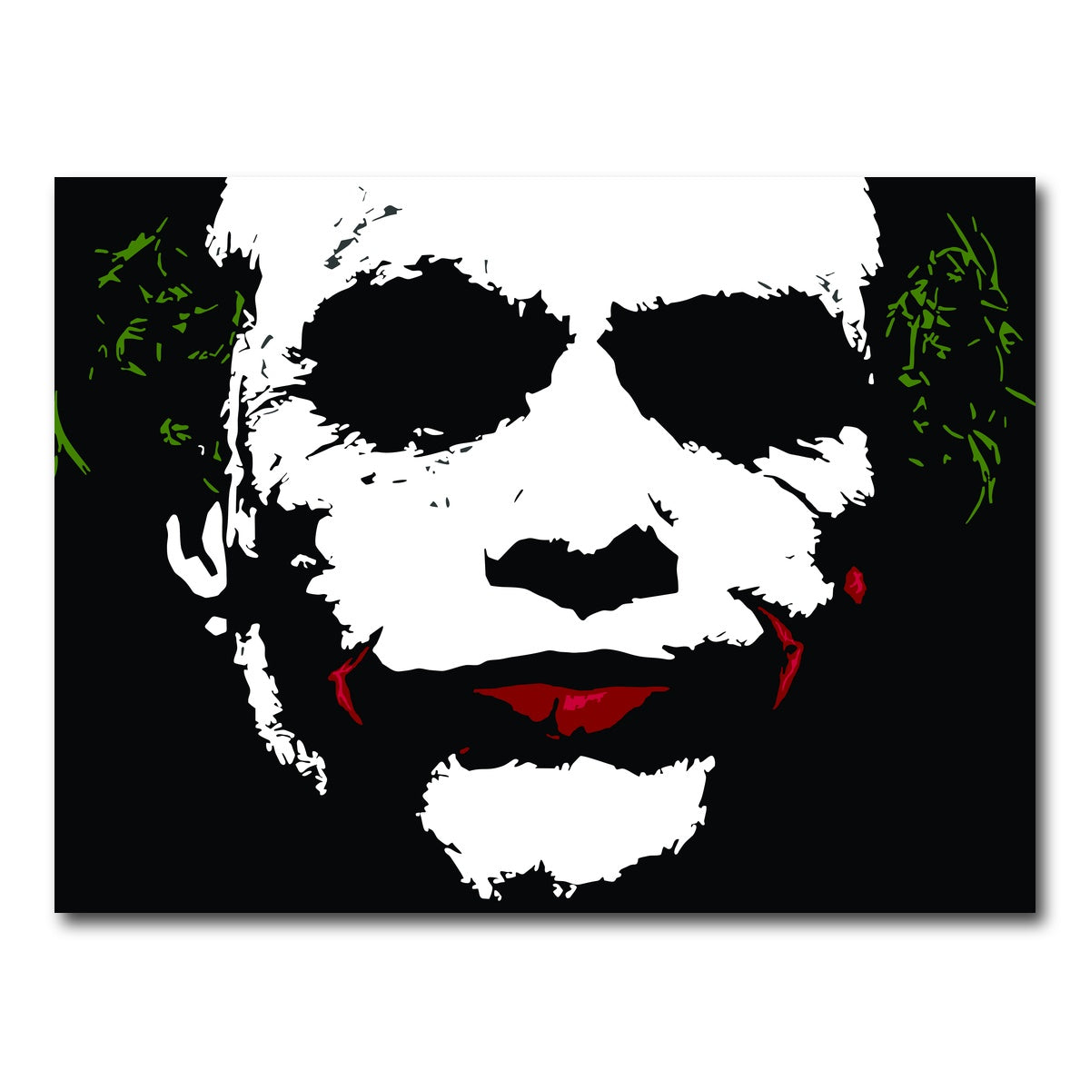 AUTO-MOCKUP WHITE | Joker Splatter | 1 Piece | Gallery Wrap Canvas | group=4x3