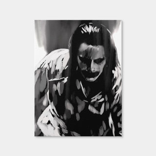 AUTO-MOCKUP WHITE | Joker In Black And White | 1 Piece | Gallery Wrap Canvas | group=3x4