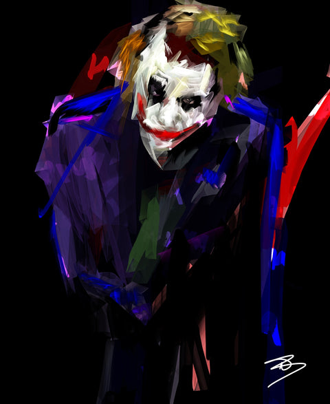 Joker why so serious Wall Art