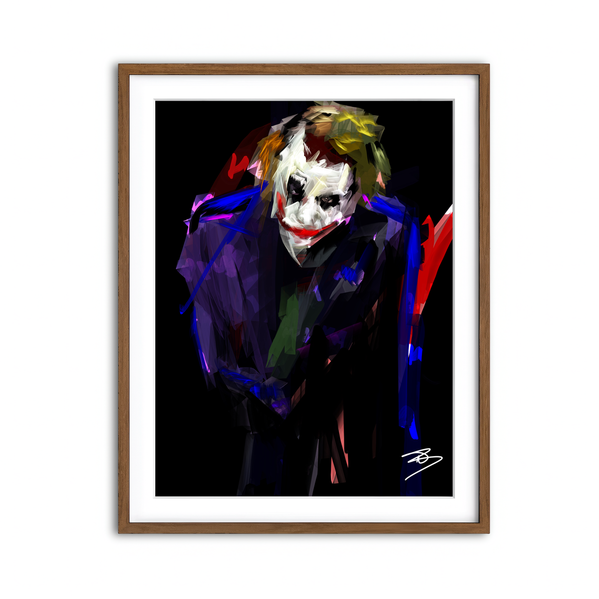 Framed Print 3x4 Walnut